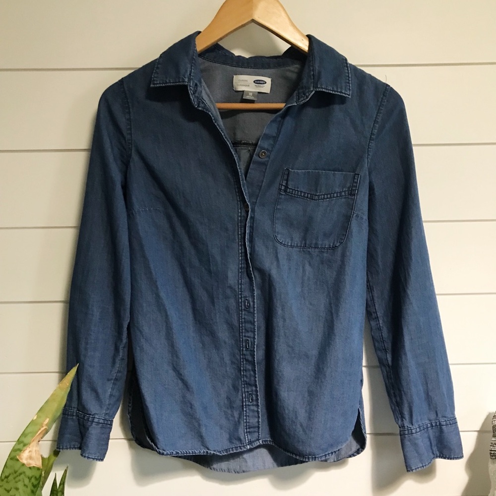 Old Navy Classic Denim Shirt
